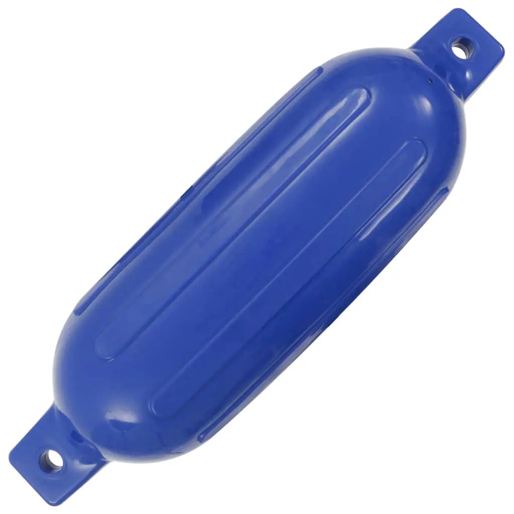Bootstootkussens 4 st 58,5x16,5 cm PVC blauw (2)
