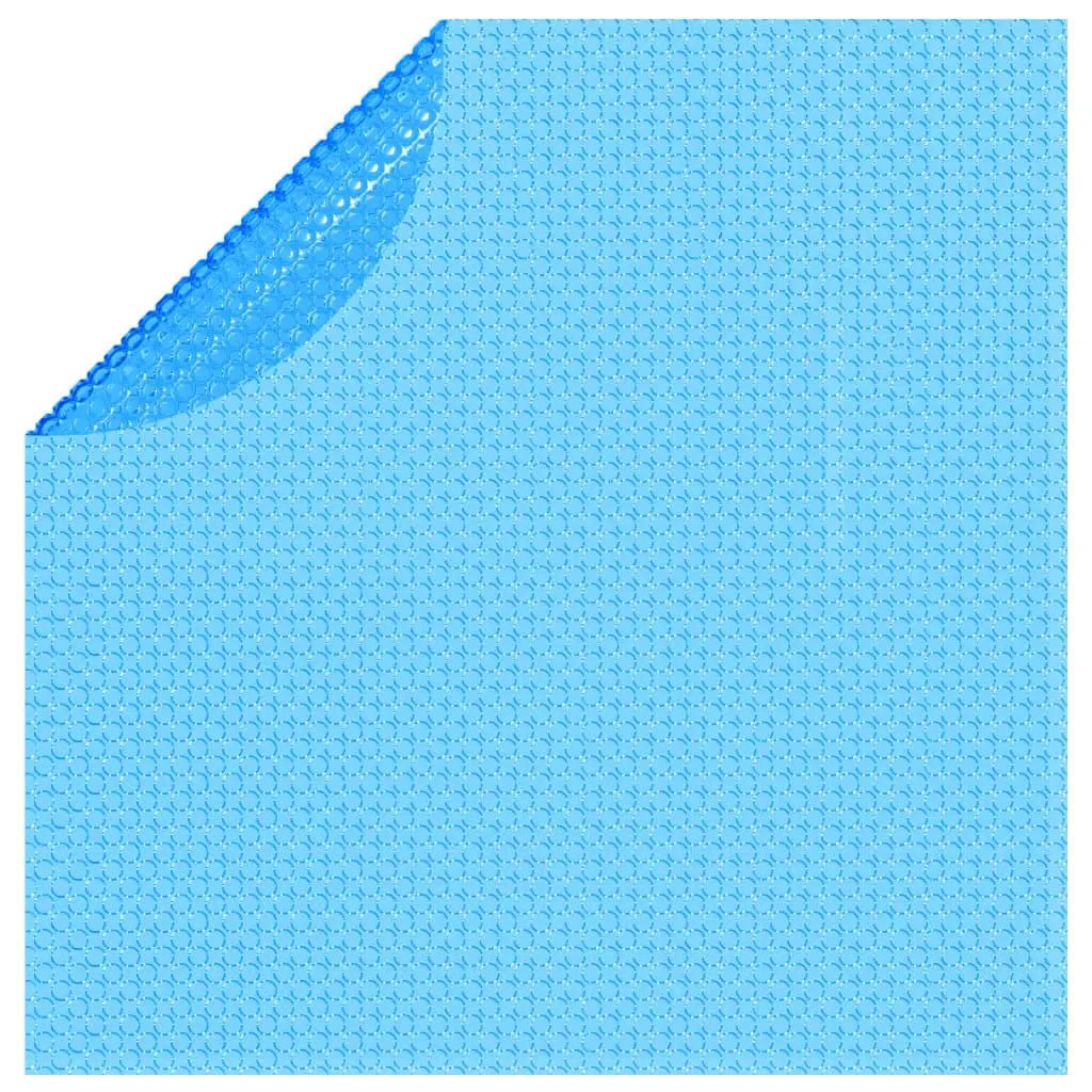 Solar zwembadfolie drijvend rond 455 cm PE blauw (2)