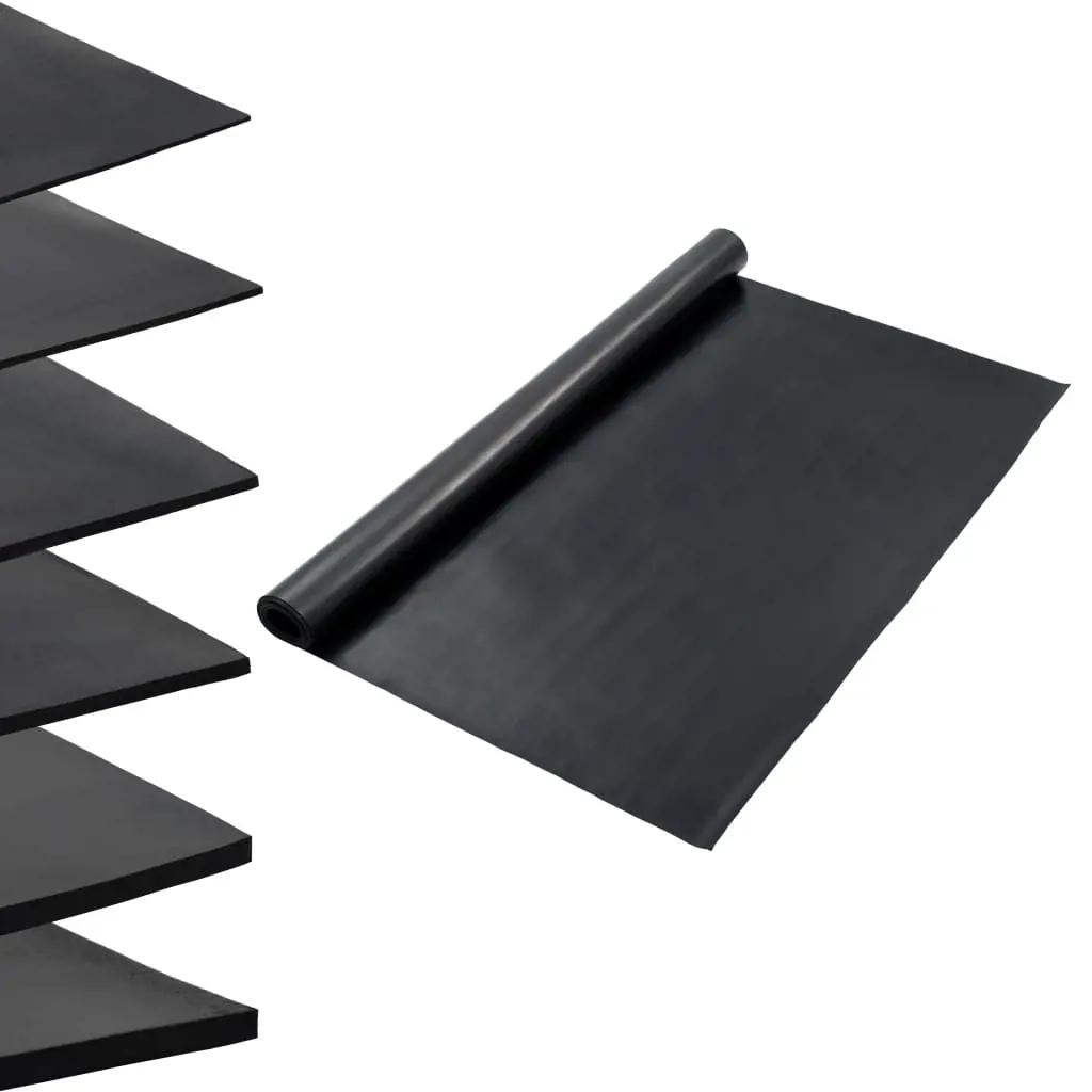 Vloermat anti-slip 1 mm glad 1,2x2 m rubber (1)