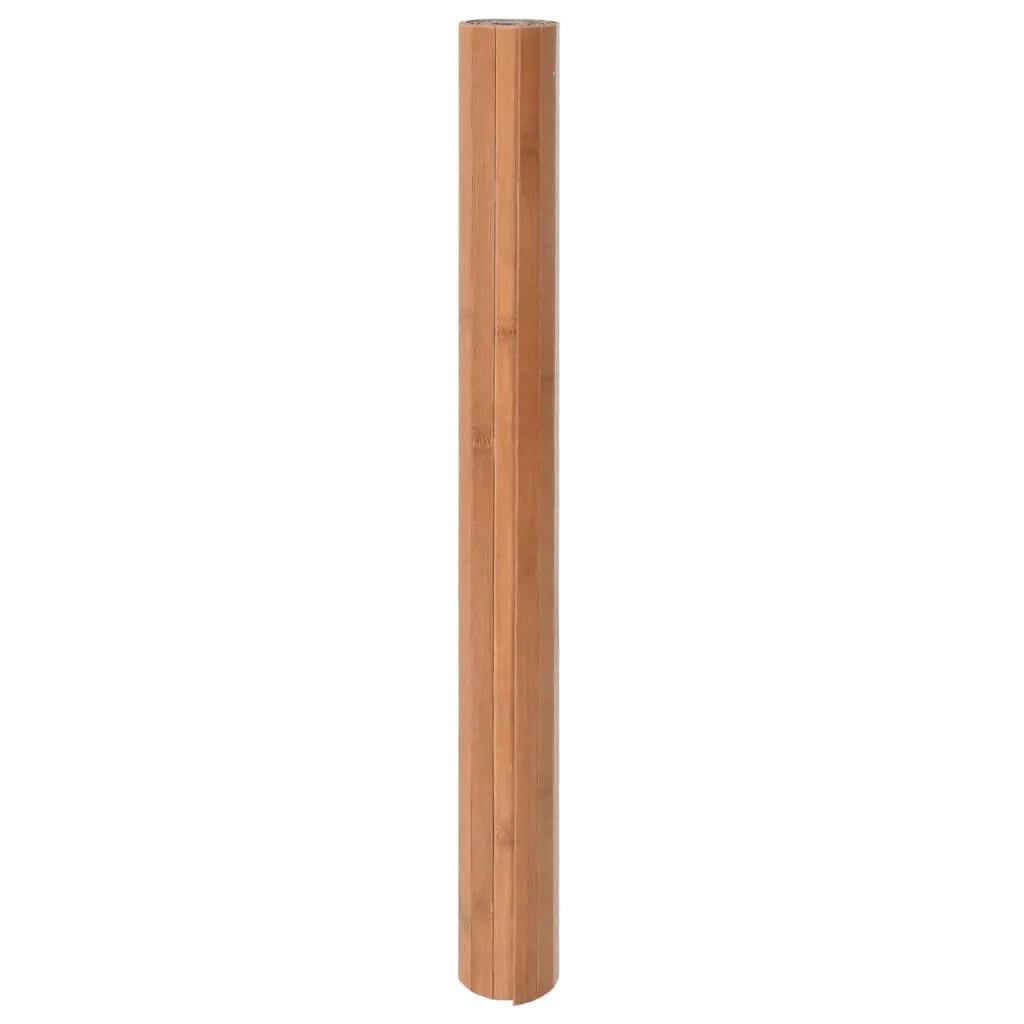 Vloerkleed rechthoekig 100x200 cm bamboe naturel (3)