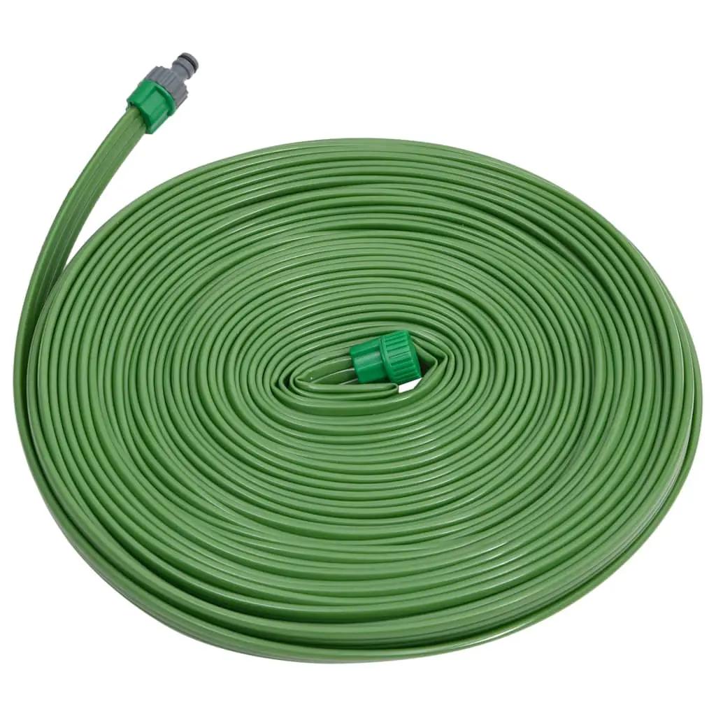Sproeislang 3-pijps PVC 22,5 m groen (1)