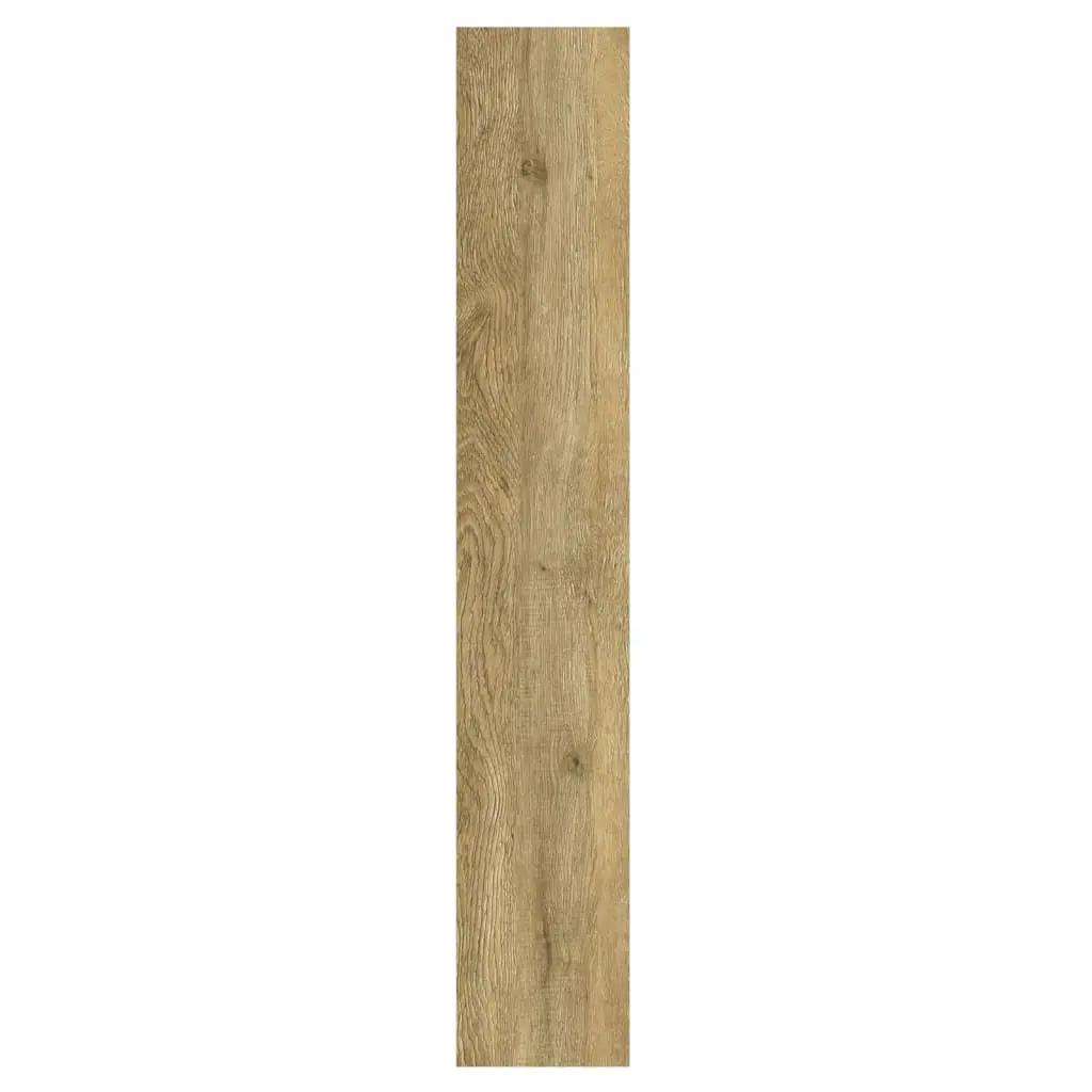 Wandpanelen houtlook 2,06 m² PVC bruin (2)