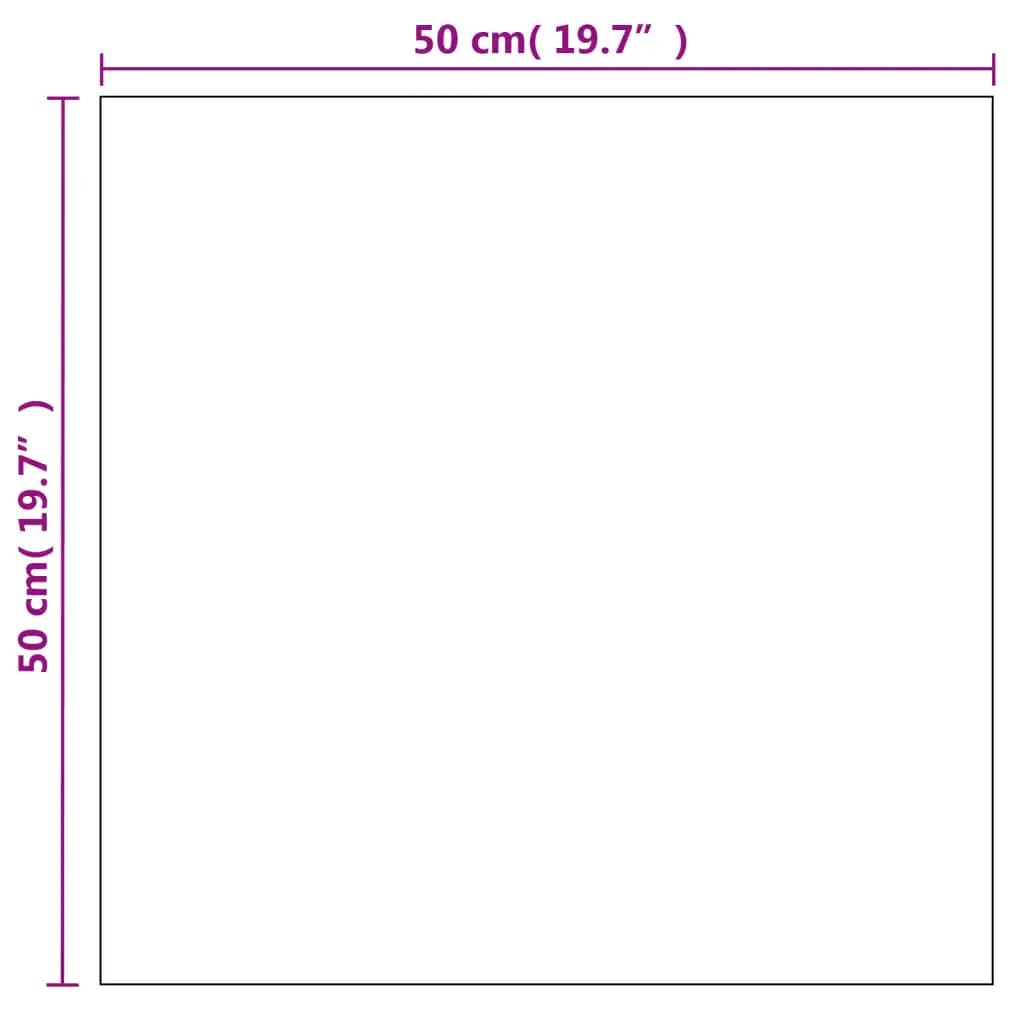 Wandspiegel vierkant 50x50 cm glas (7)