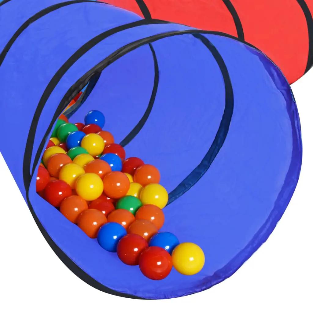 Kinderspeeltunnel met 250 ballen meerkleurig (6)