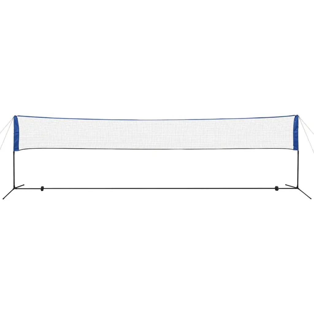 Badmintonnet met shuttles 600 x 155 cm (2)