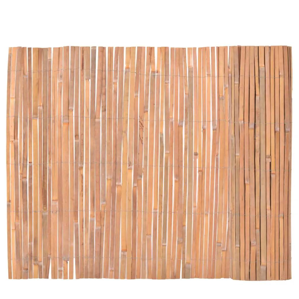Scherm 100x400 cm bamboe (1)