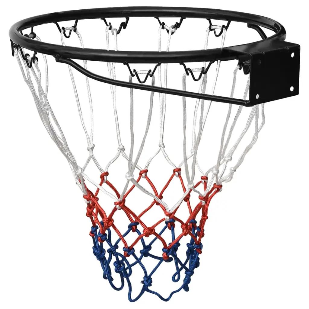 Basketbalring 39 cm staal zwart (4)