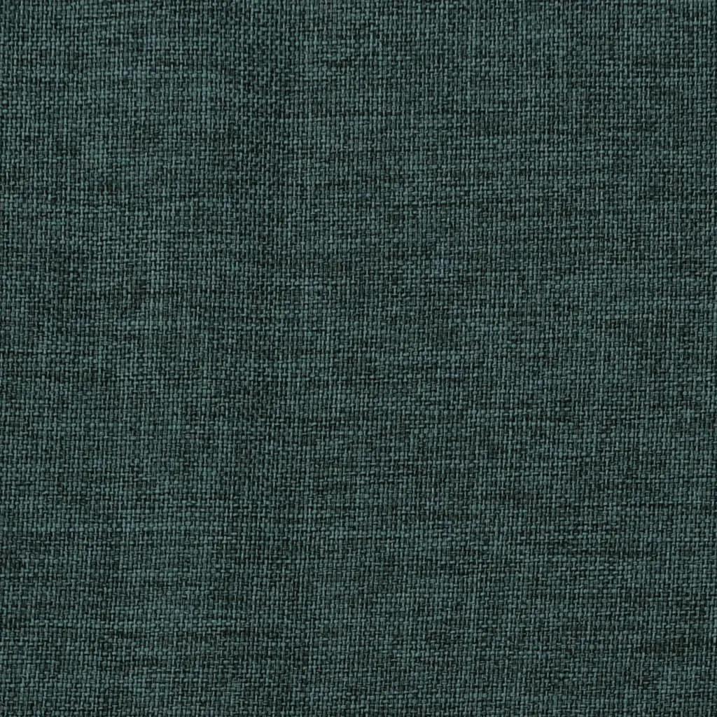 Gordijn linnen-look verduisterend met ogen 290x245 cm groen (4)