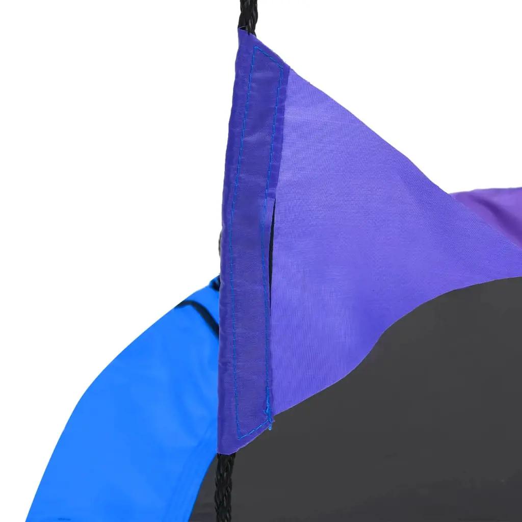 Nestschommel met vlaggetjes 100 cm regenboogkleurig (4)