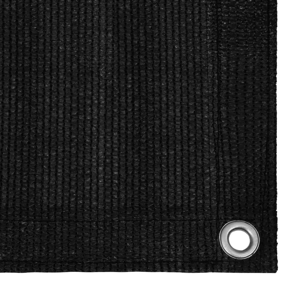 Tenttapijt 250x450 cm zwart (2)