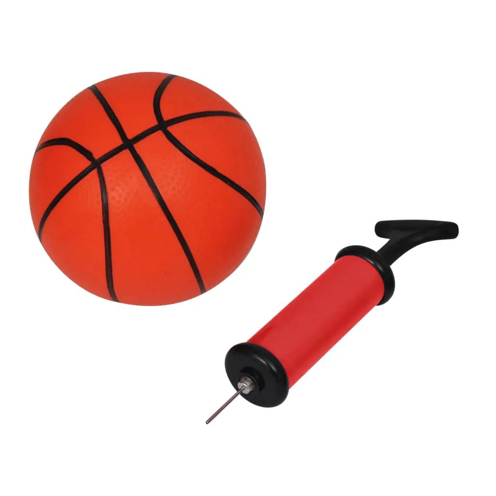 Mini-basketbalset met bal en pomp (6)