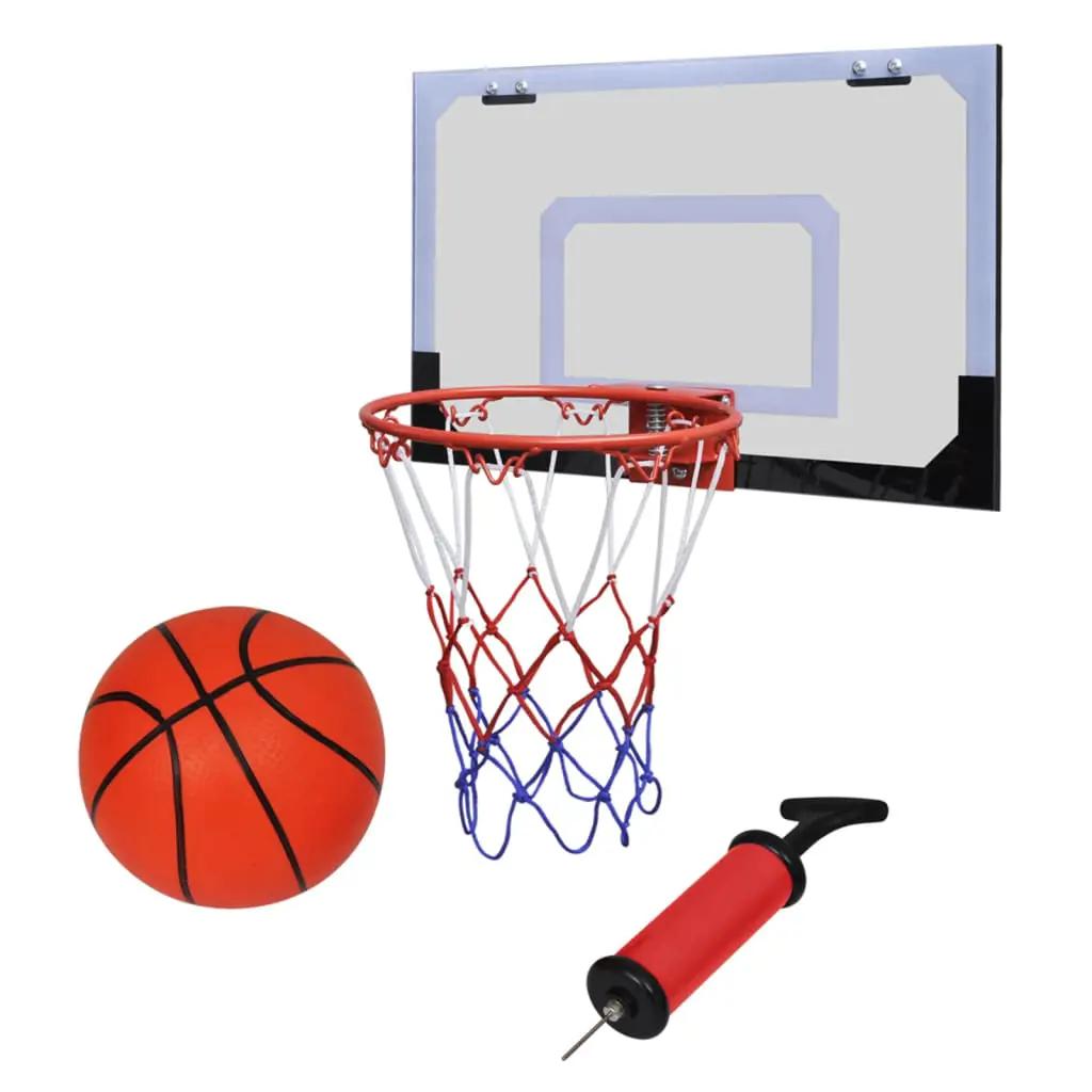 Mini-basketbalset met bal en pomp (1)