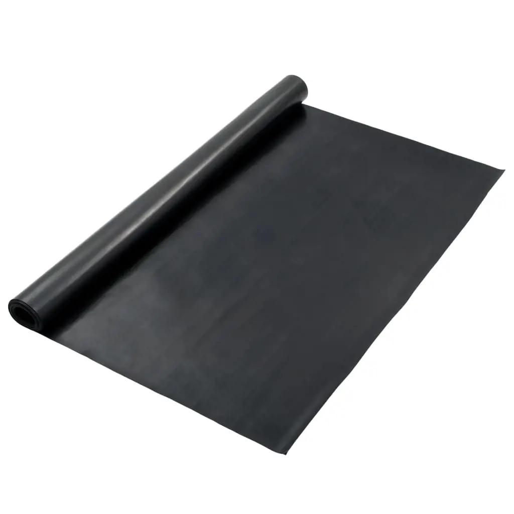 Vloermat anti-slip 1 mm glad 1,2x2 m rubber (3)