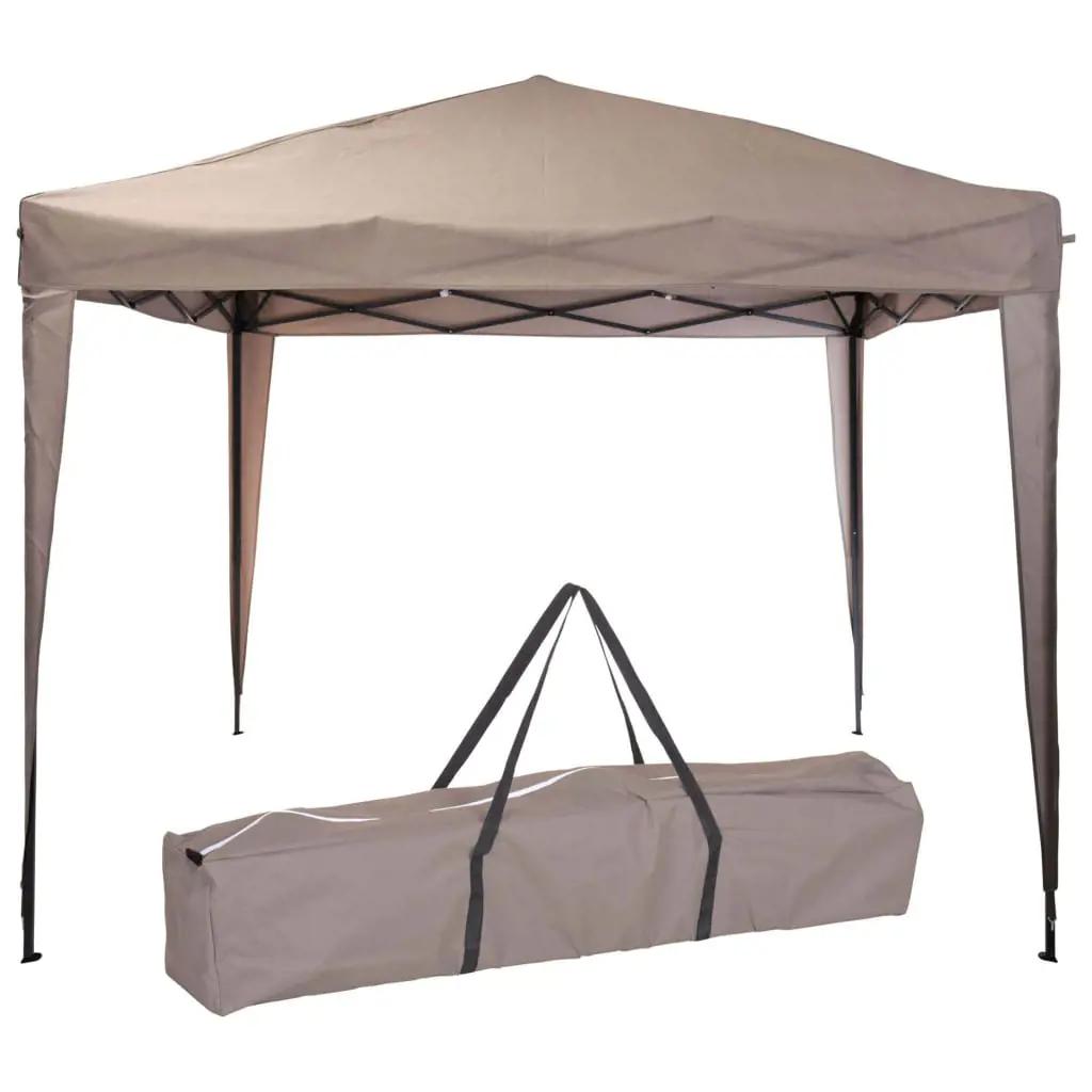 ProGarden Partytent Easy-Up 300x300x245 cm taupe (1)