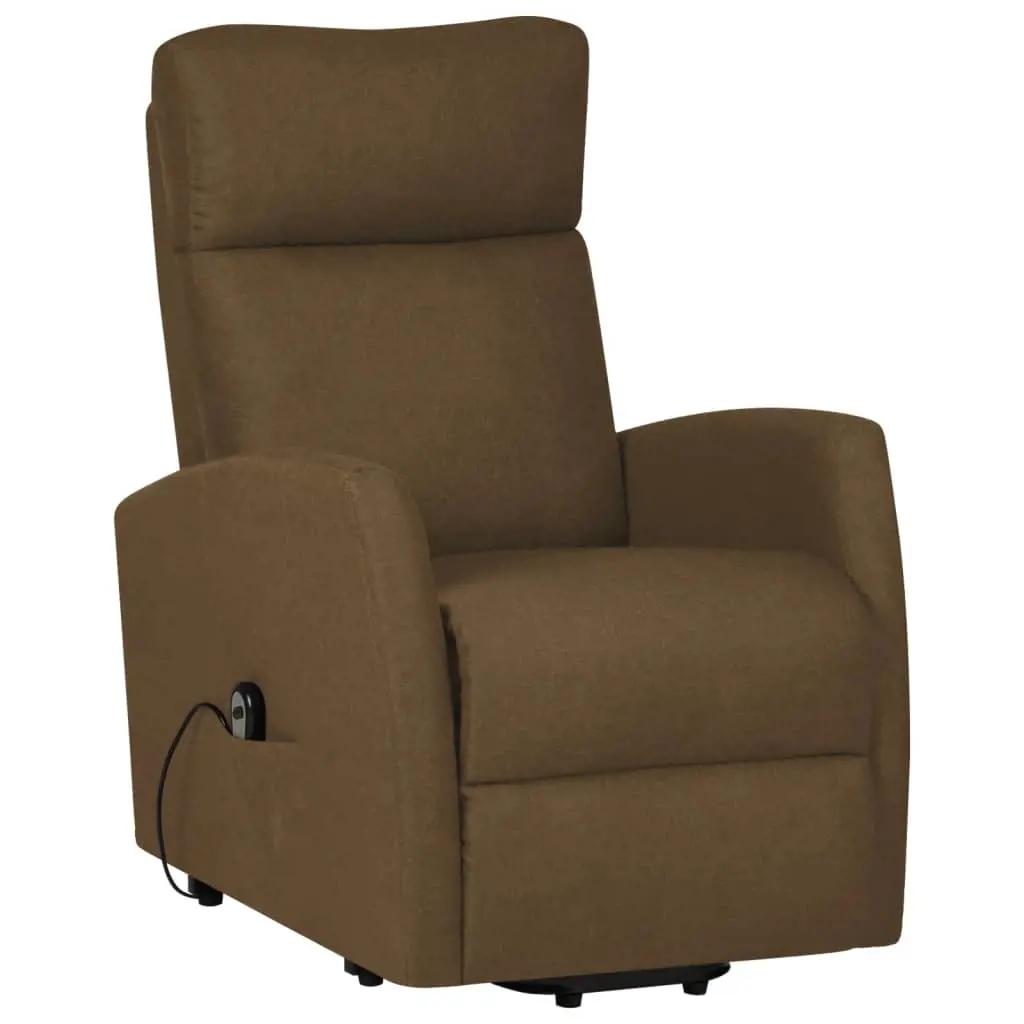 Sta-op-stoel stof bruin (3)
