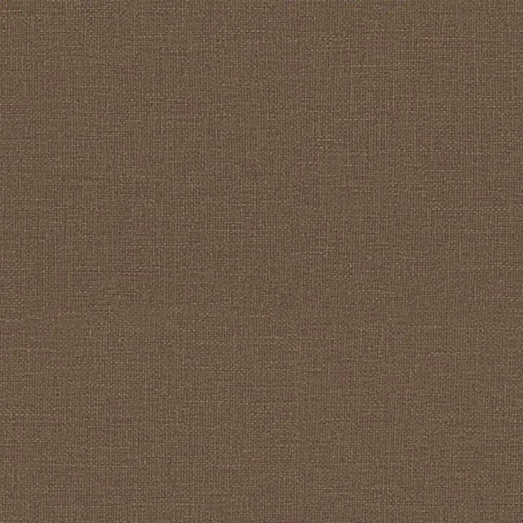 Kantoorstoel verstelbaar stof bruin (9)