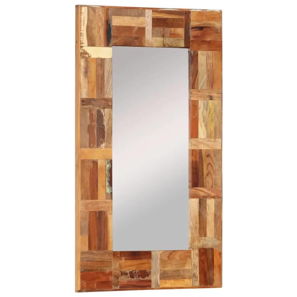 Wandspiegel 50x80 cm massief gerecycled hout (11)