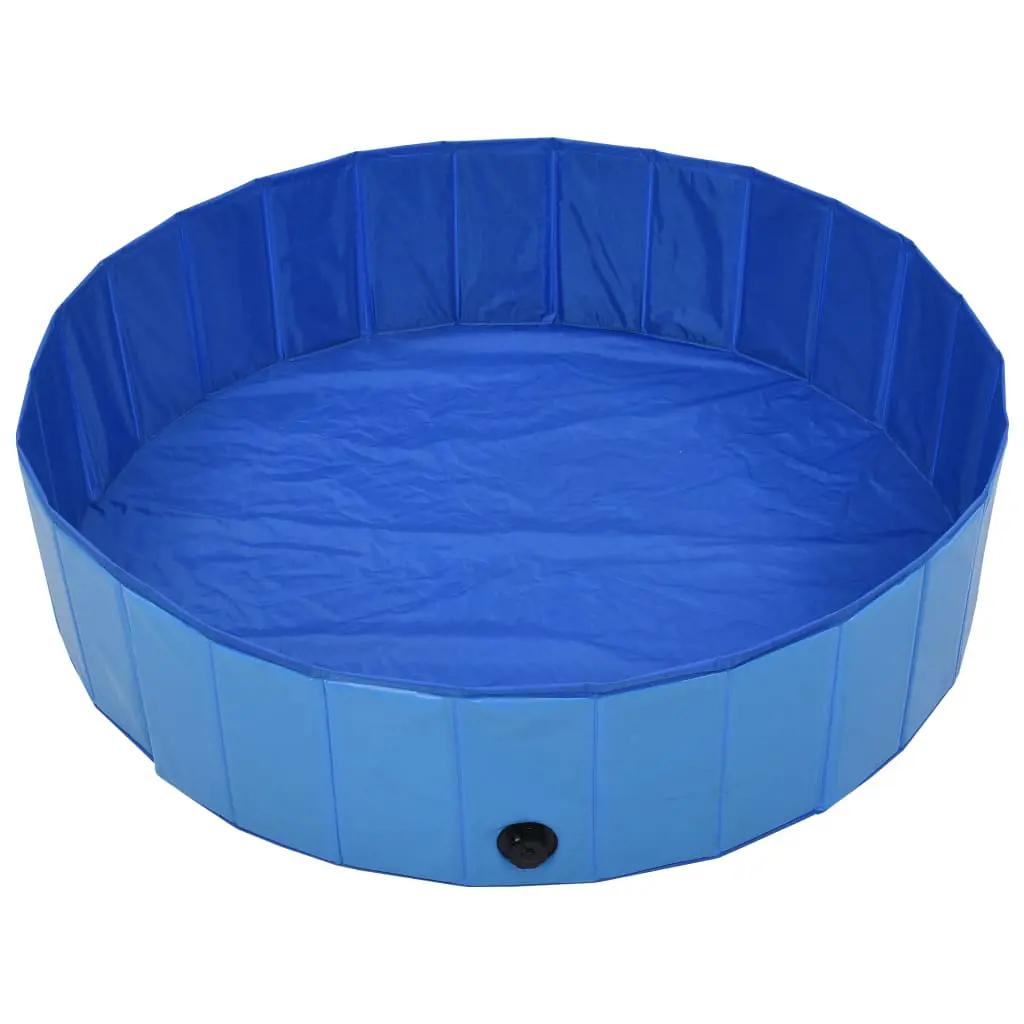 Hondenzwembad inklapbaar 120x30 cm PVC blauw (3)