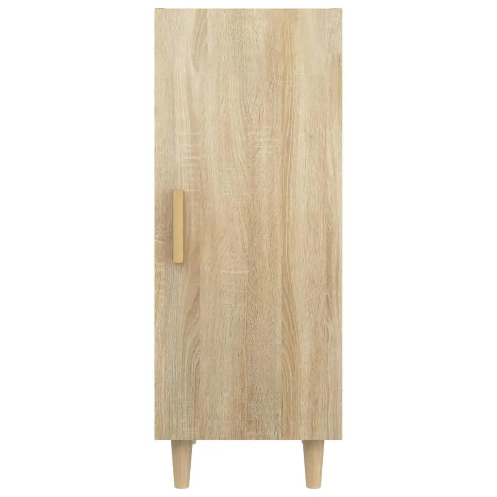 Dressoir 34,5x34x90 cm bewerkt hout sonoma eikenkleurig (6)