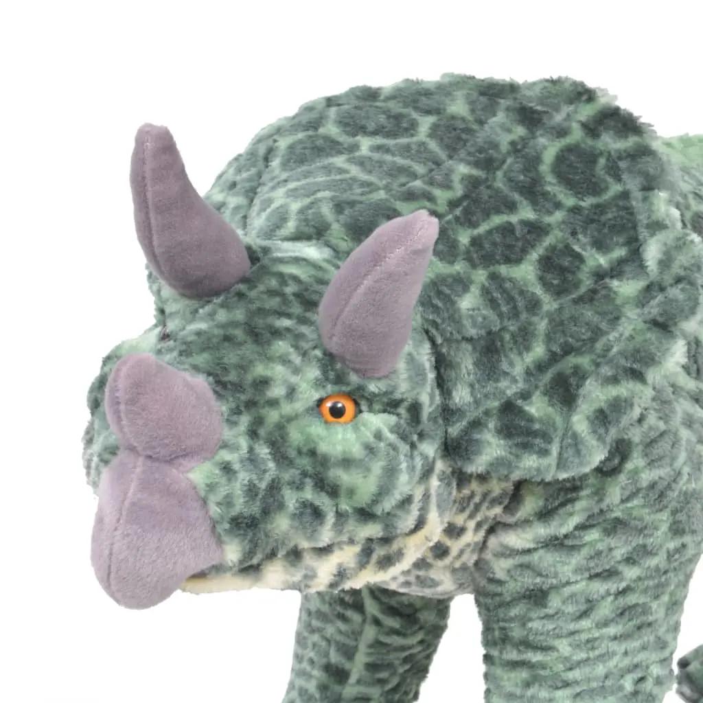 Speelgoeddinosaurus staand XXL pluche groen (3)