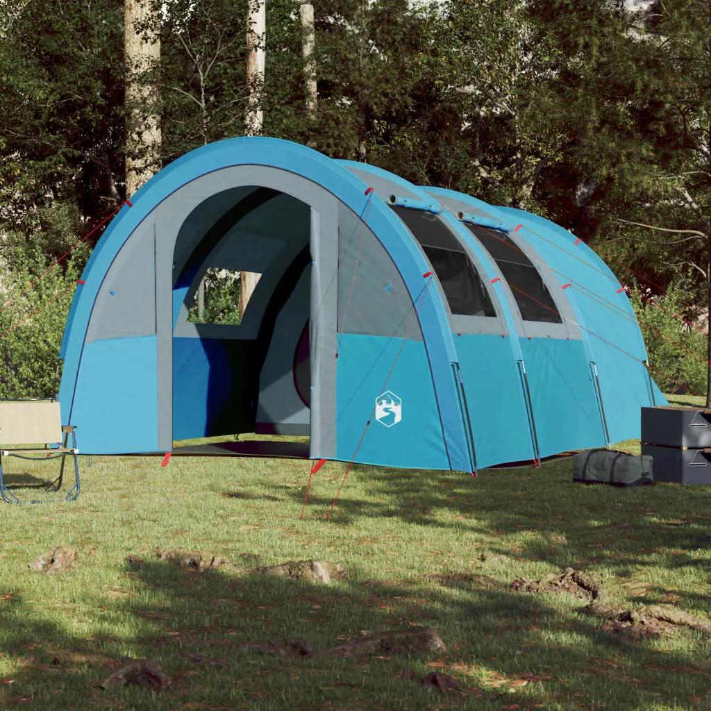 Tent 4-persoons waterdicht blauw (3)