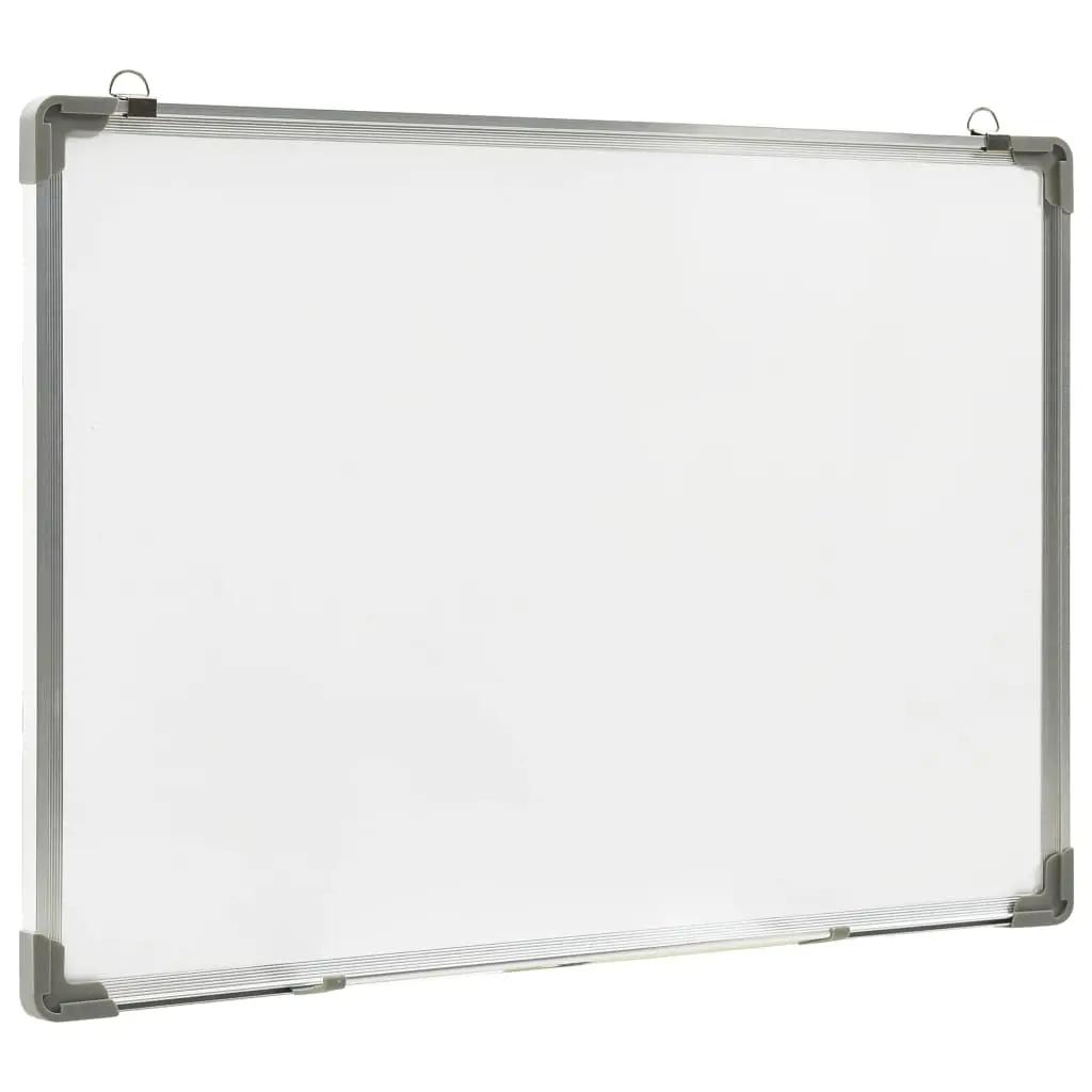 Whiteboard magnetisch 90x60 cm staal wit (3)