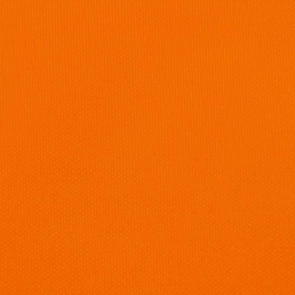 Zonnescherm vierkant 5x5 m oxford stof oranje (3)