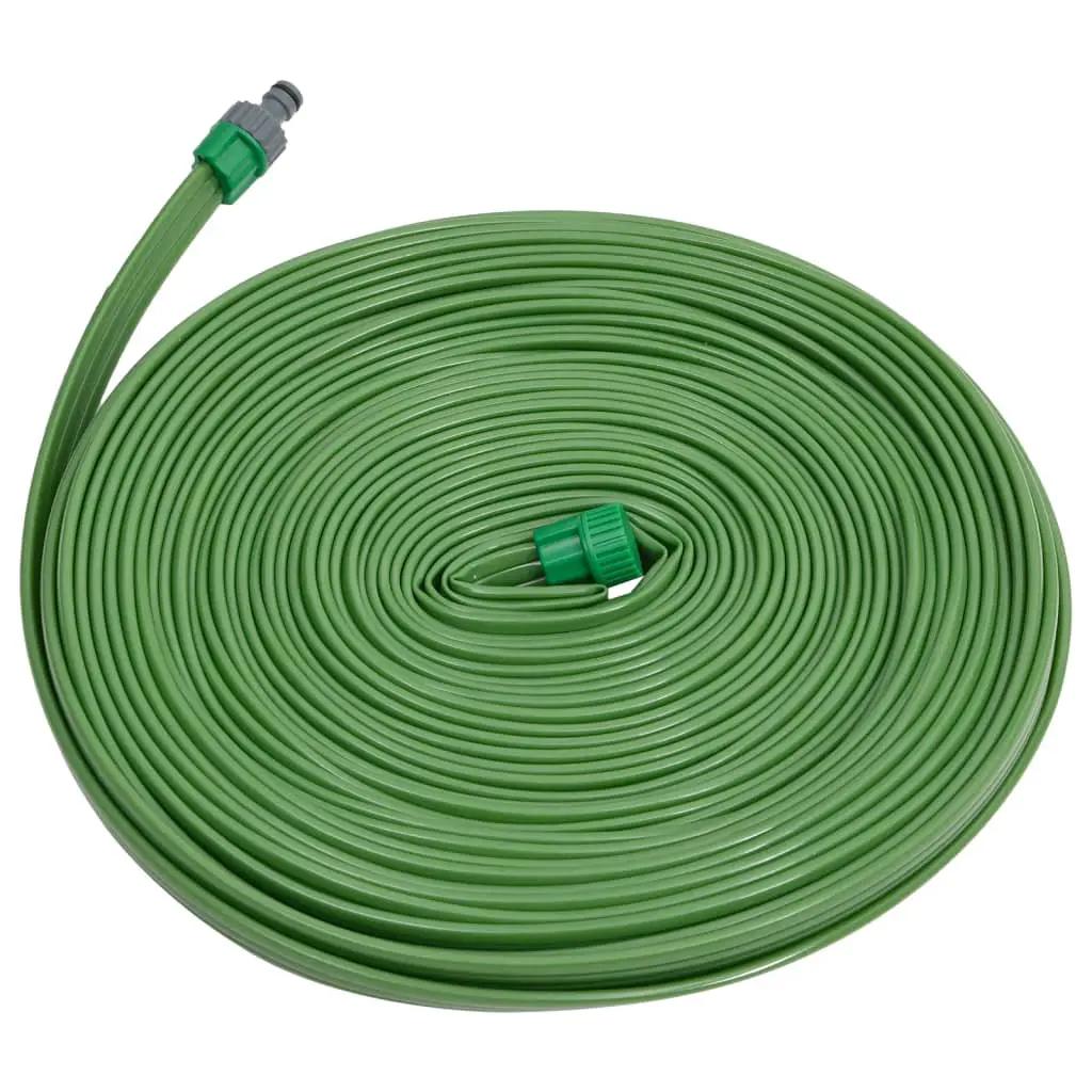 Sproeislang 3-pijps PVC 7,5 m groen (1)