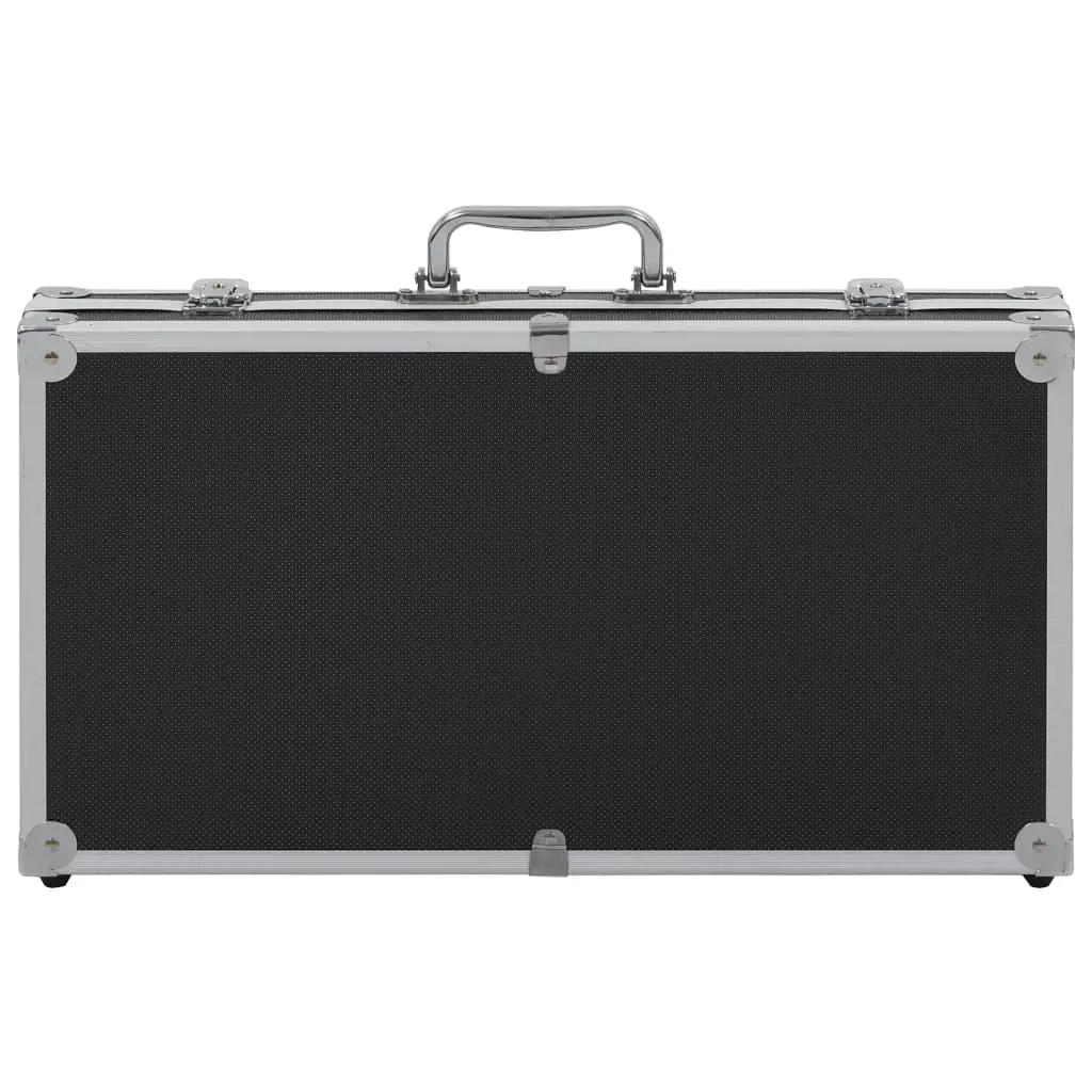 Wapenkoffer aluminium ABS zwart (7)