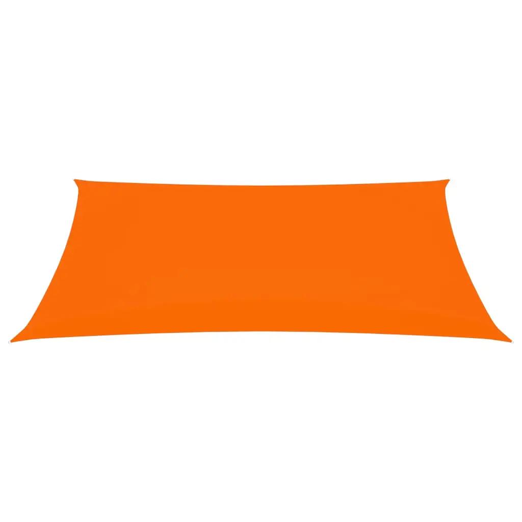 Zonnescherm rechthoekig 2,5x4 m oxford stof oranje (2)