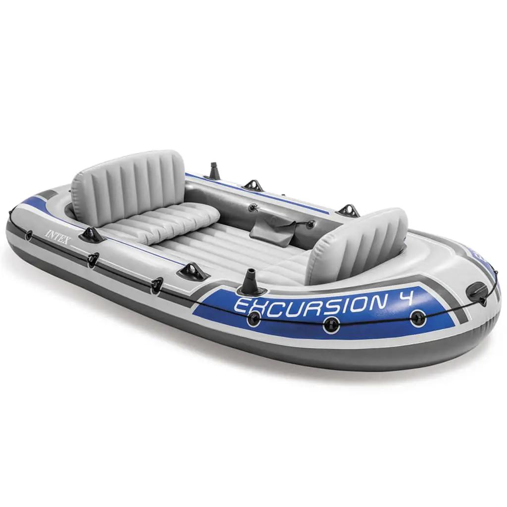 Intex Excursion 4 Opblaasboot met roeispanen en pomp 68324NP (2)