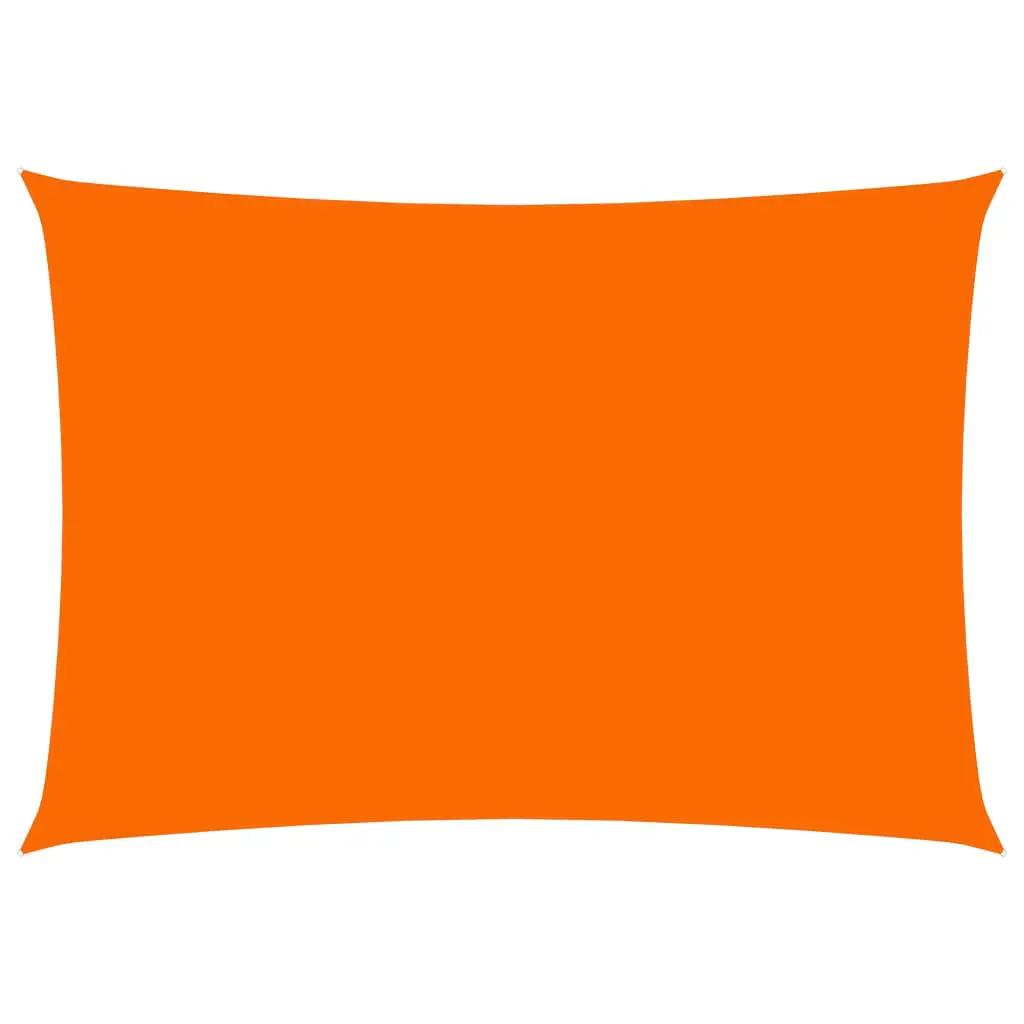 Zonnescherm rechthoekig 2x3,5 m oxford stof oranje (1)