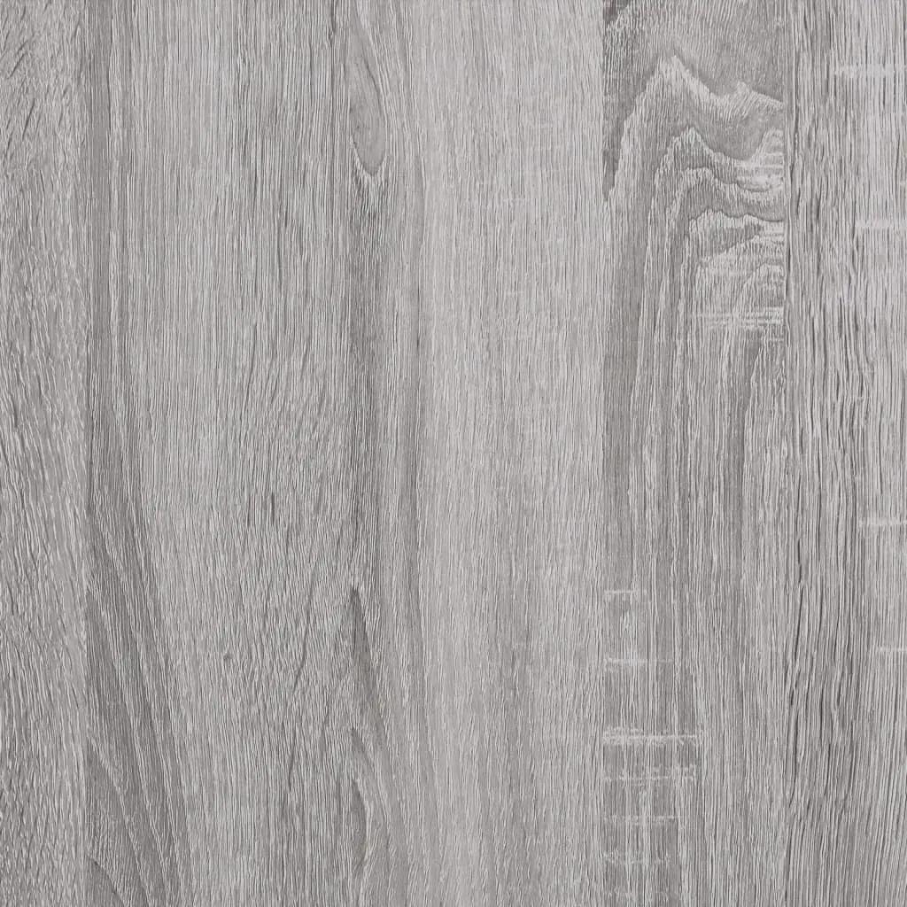 Schoenenbank 105,5x32x57,5 cm bewerkt hout grijs sonoma (9)