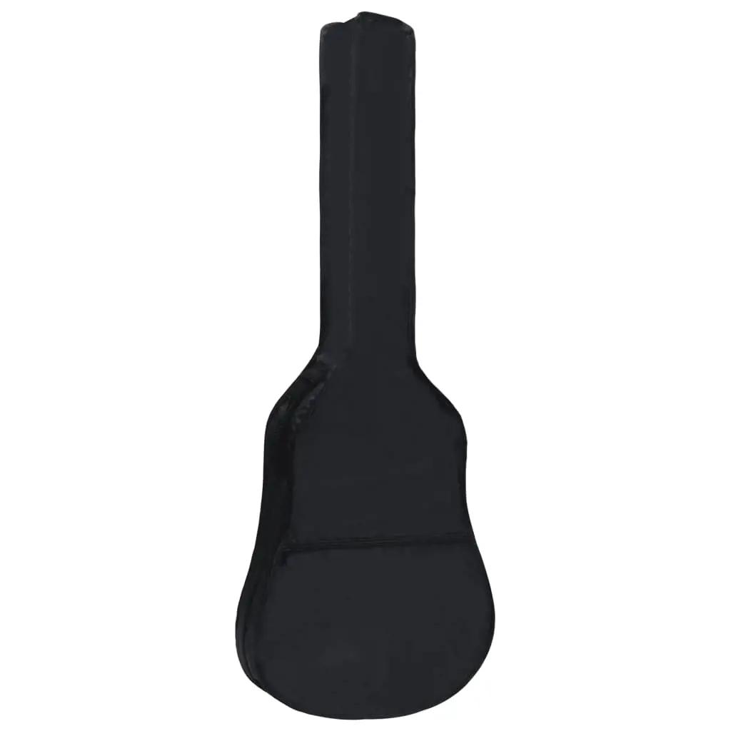 Gitaartas voor 3/4 klassieke gitaar 94x35 cm stof zwart