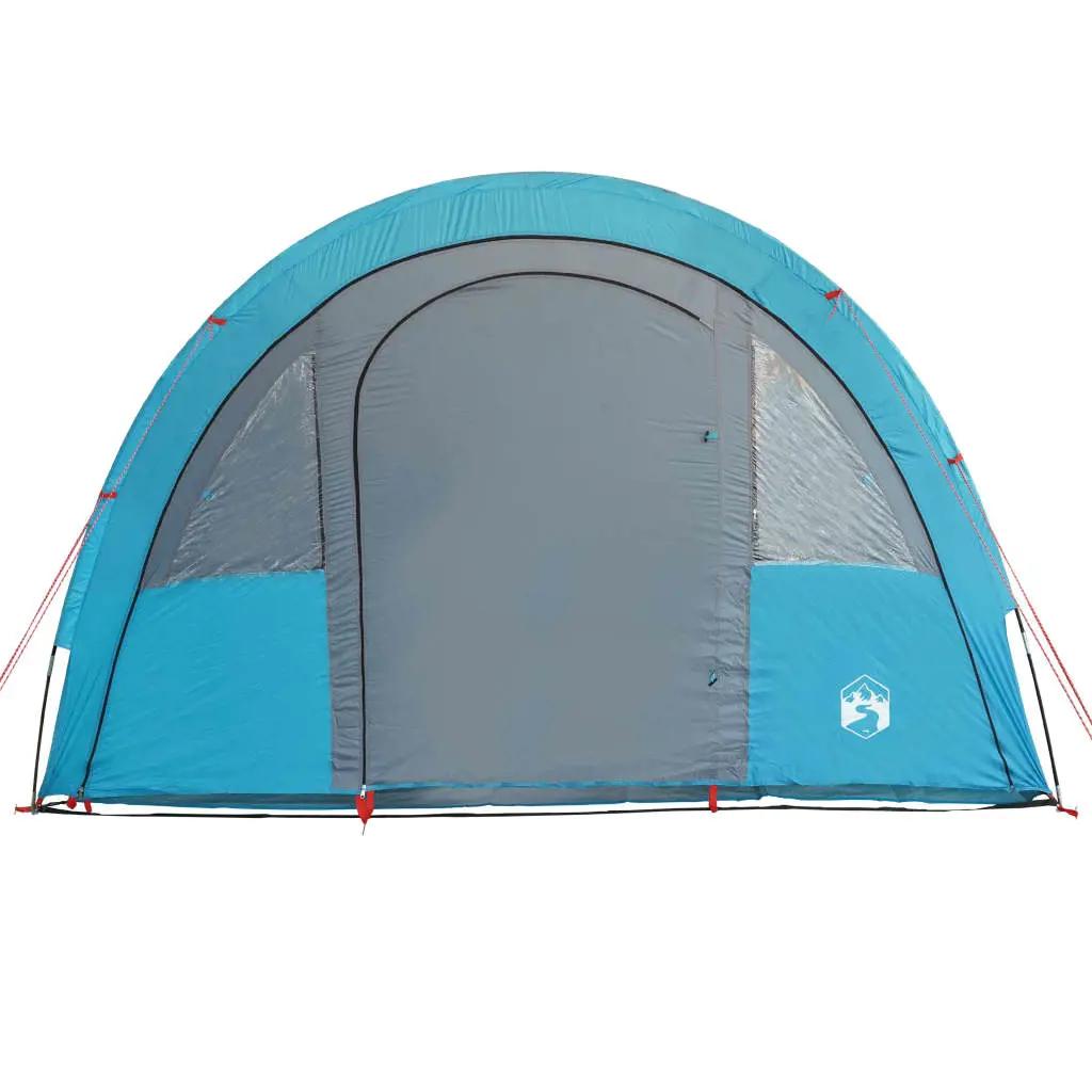 Tent 4-persoons waterdicht blauw (6)