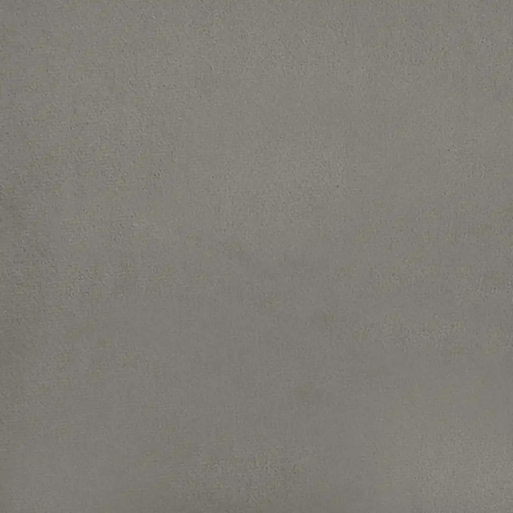 Bedframe fluweel donkergrijs 80x200 cm (8)