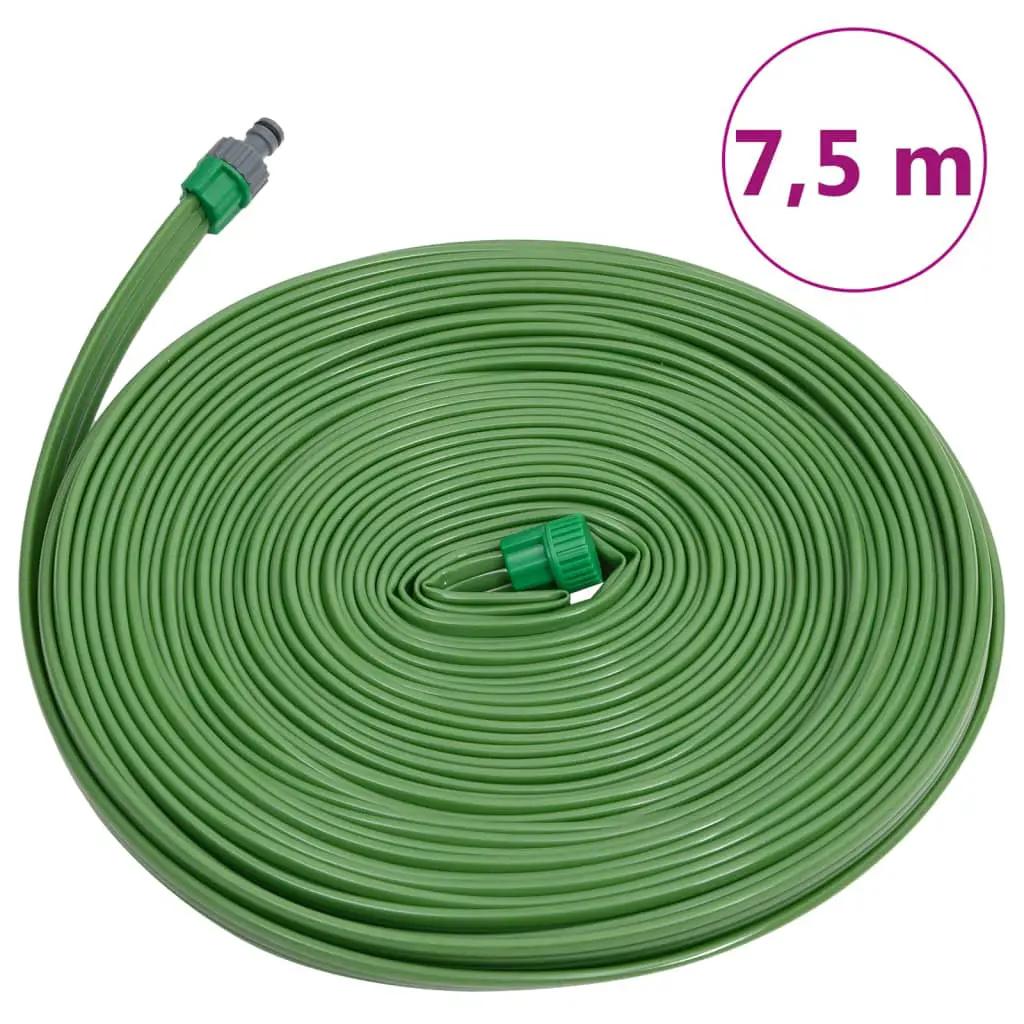 Sproeislang 3-pijps PVC 7,5 m groen (7)