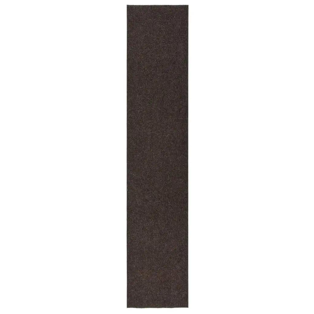 Droogloopmat 100x500 cm bruin (1)