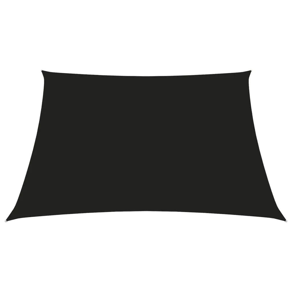 Zonnescherm vierkant 2x2 m oxford stof zwart (2)