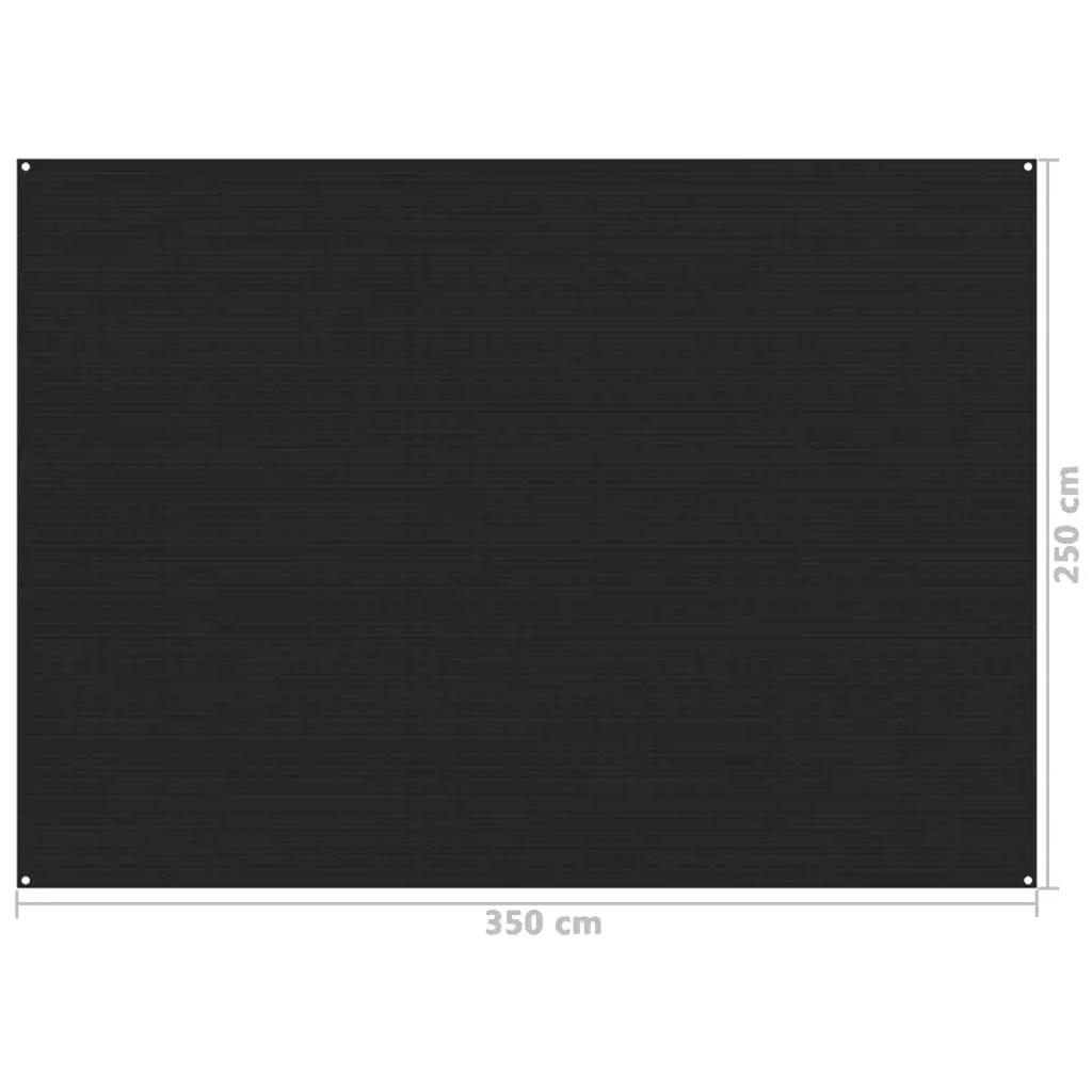 Tenttapijt 250x350 cm zwart (4)