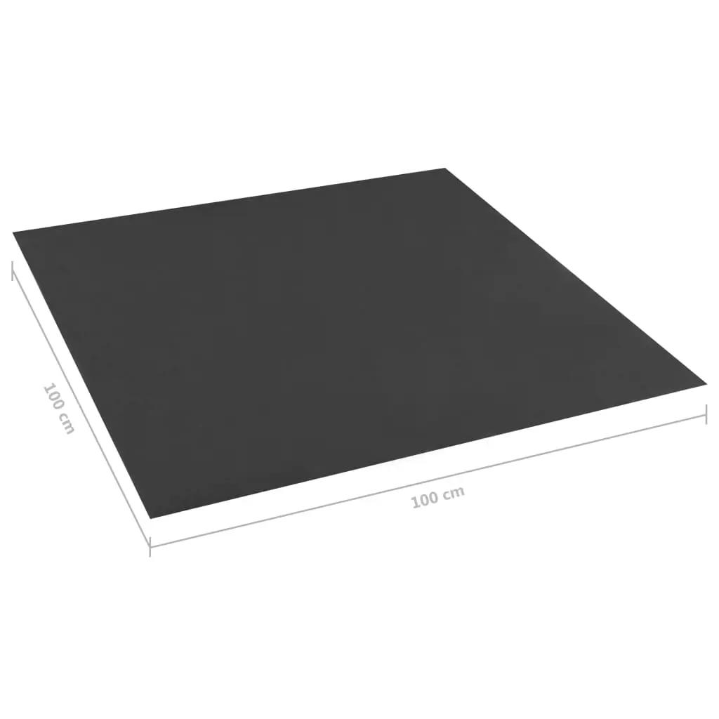 Zandbakvoering 100x100 cm zwart (6)