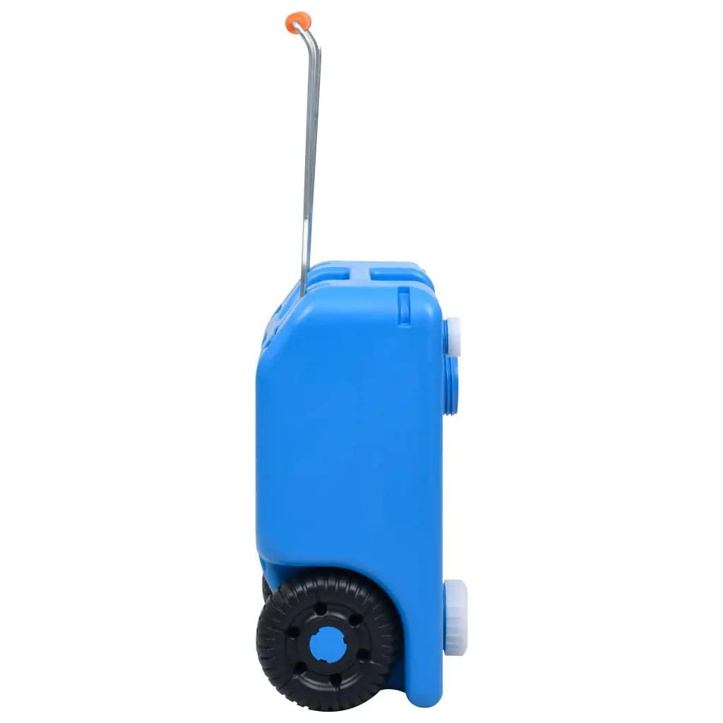 Watertank op wielen 25 L blauw (3)