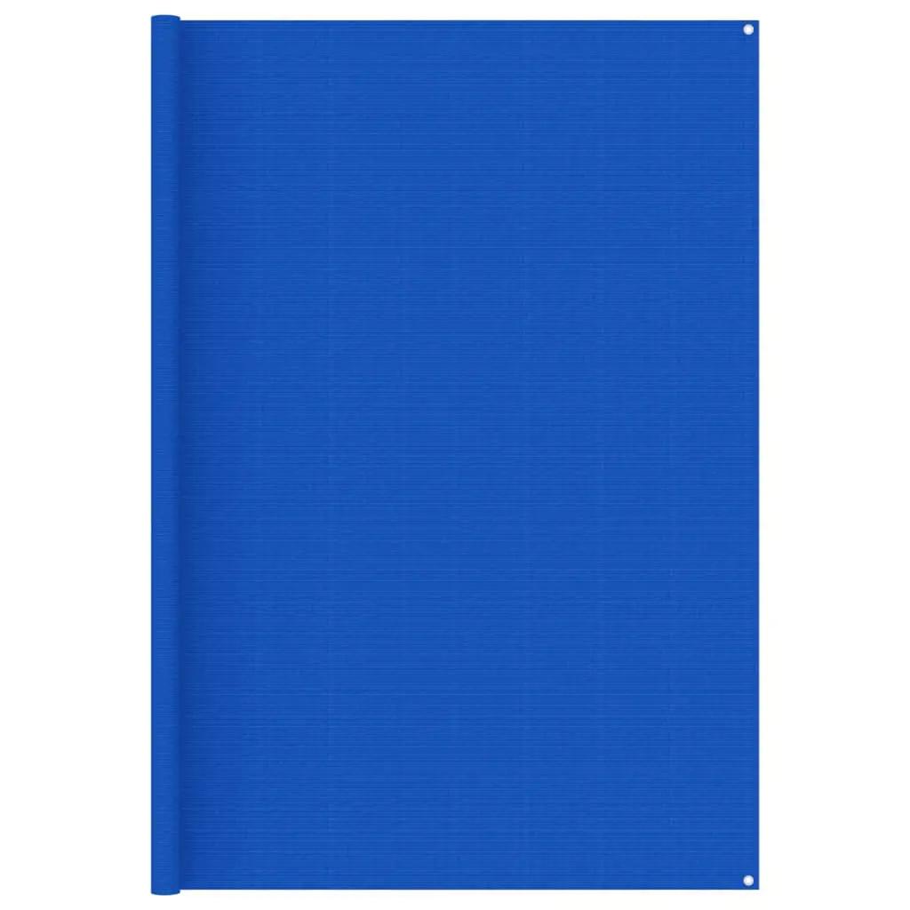 Tenttapijt 250x400 cm blauw (1)