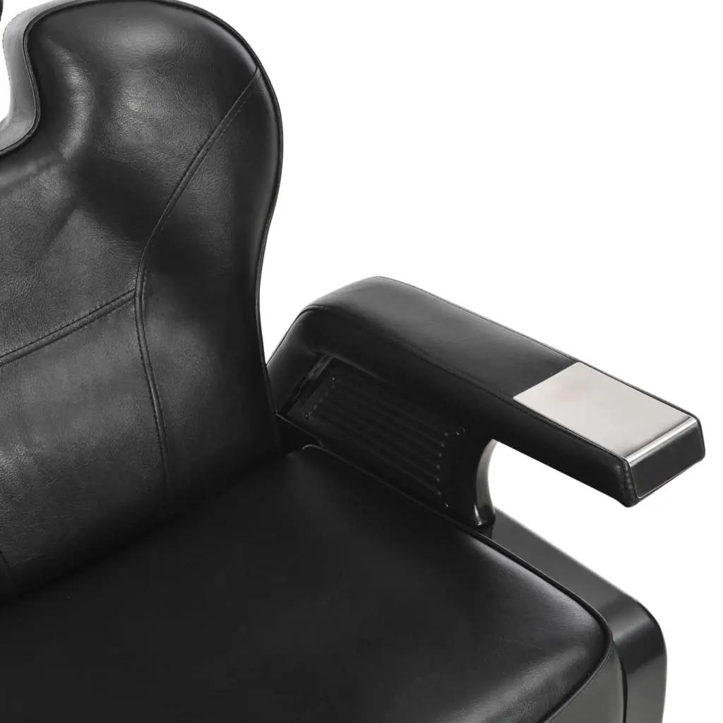 Kappersstoel 72x68x98 cm kunstleer zwart (10)