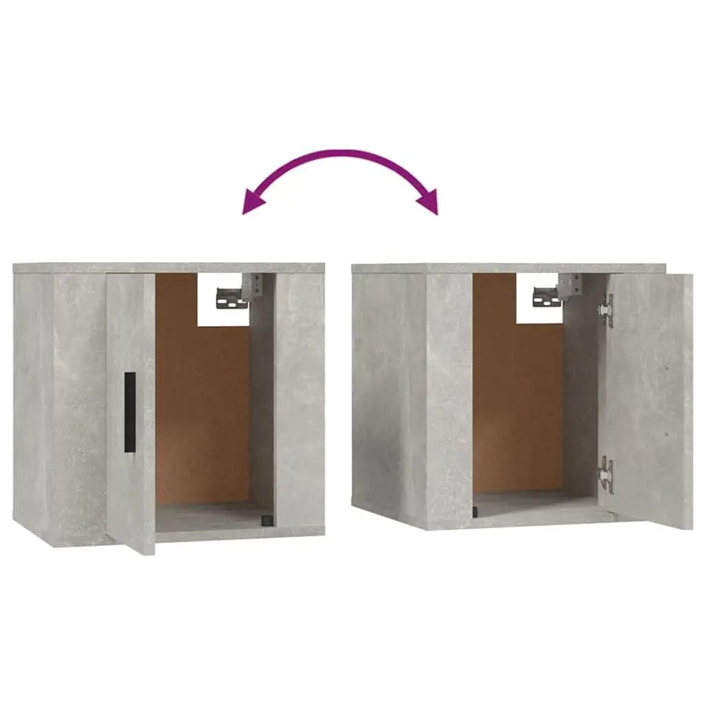 3-delige Tv-meubelset bewerkt hout betongrijs (7)