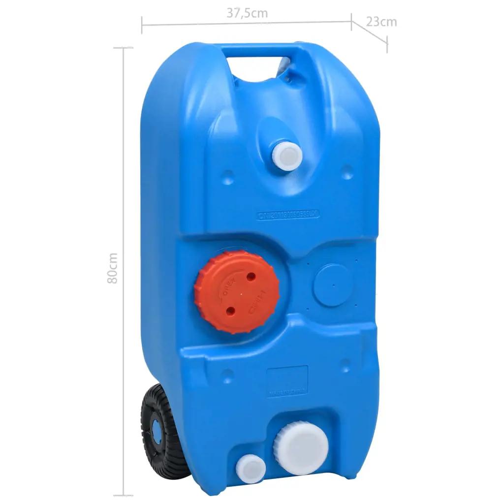 Watertank op wielen 40 L blauw (7)