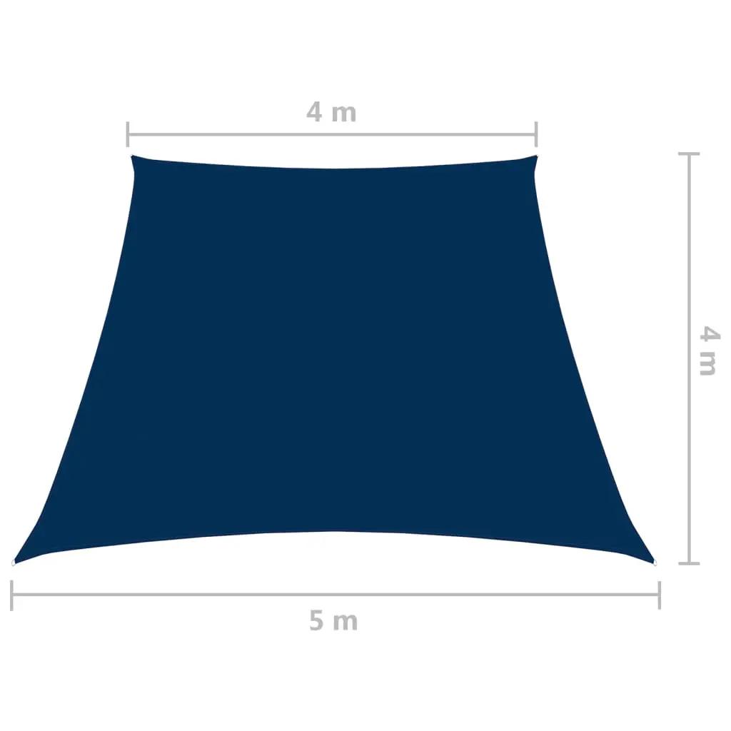 Zonnescherm trapezium 4/5x4 m oxford stof blauw (6)