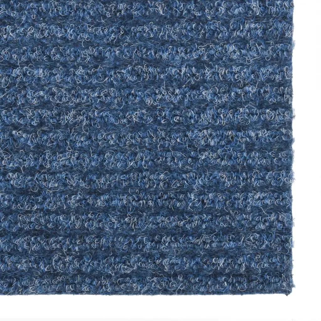 Droogloopmat 100x500 cm blauw (2)