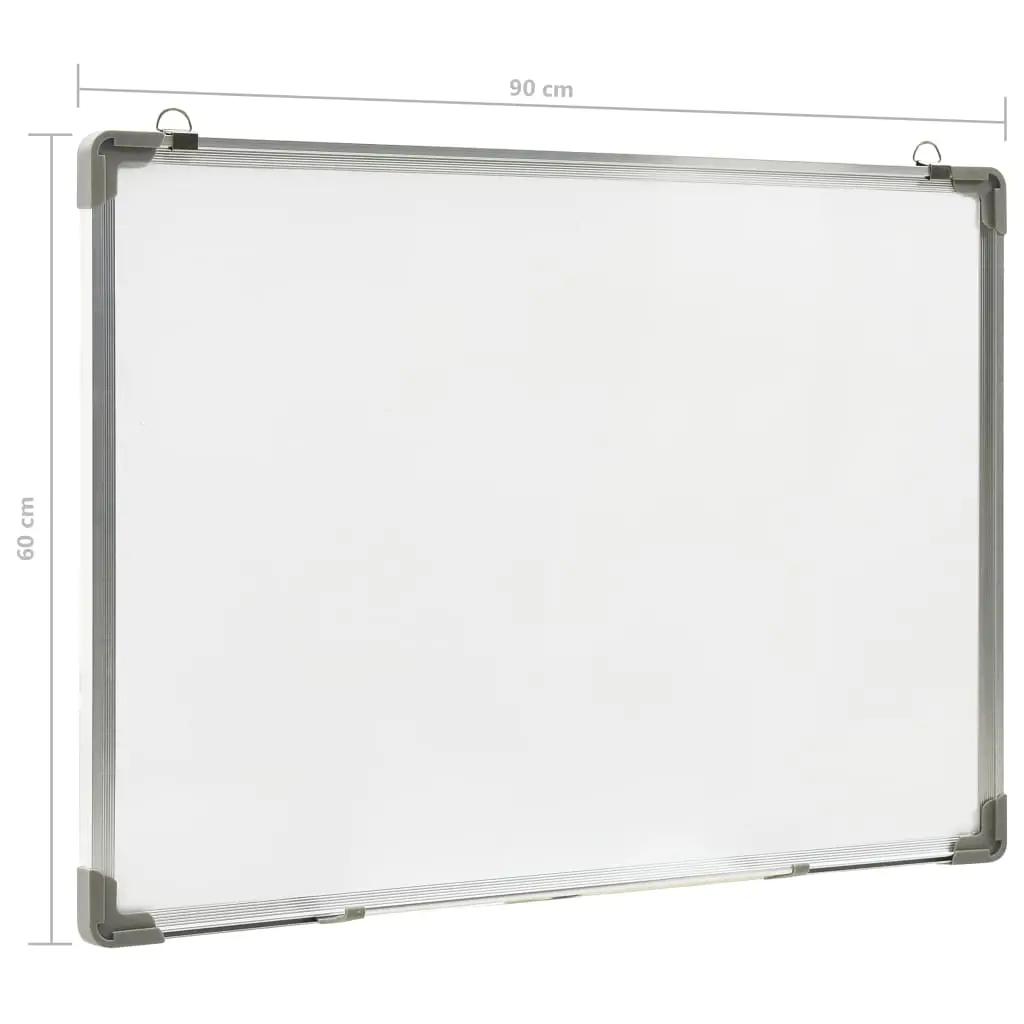 Whiteboard magnetisch 90x60 cm staal wit (9)