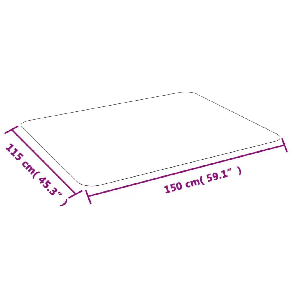 Vloermat voor laminaat of tapijt 150x115 cm PVC (6)